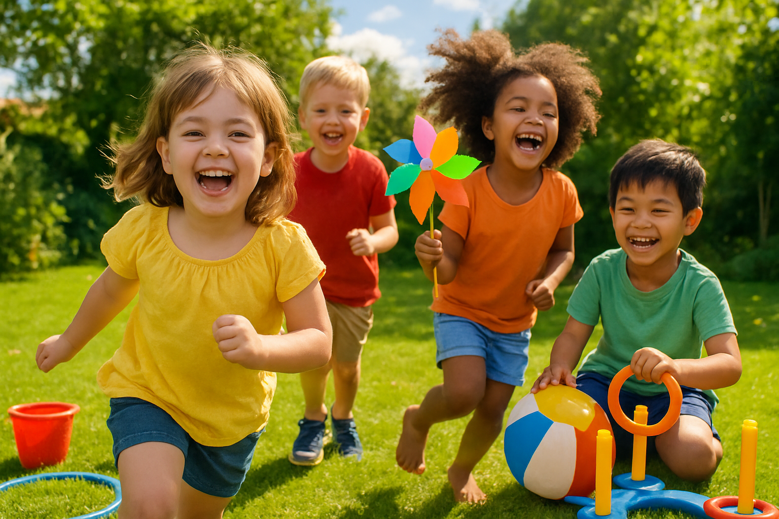 kids having fun